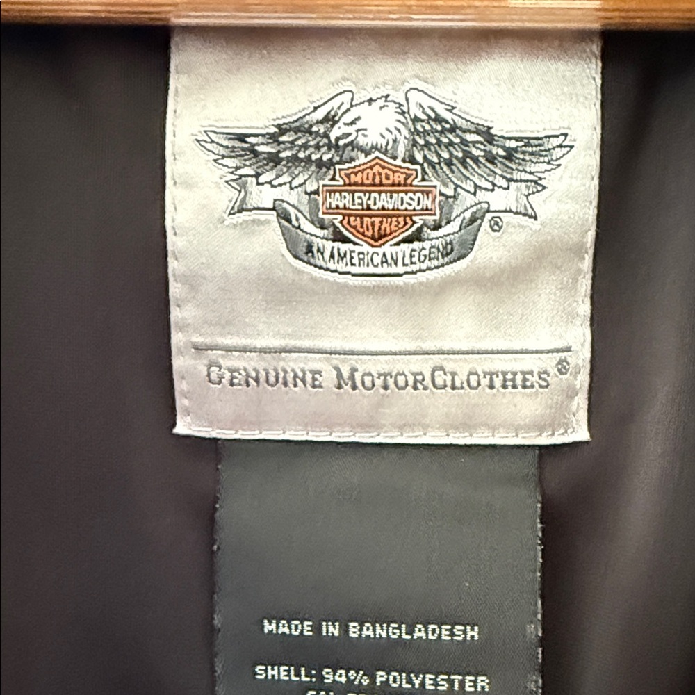 Harley-Davidson woman’s black Performance Jacket. Worn once. - Picture 2 of 9